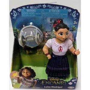 2021 DISNEY ENCANTO LOUISA 3" DOLL FIGURE WITH ACCESSORY NEW (GW/B-1. 3)